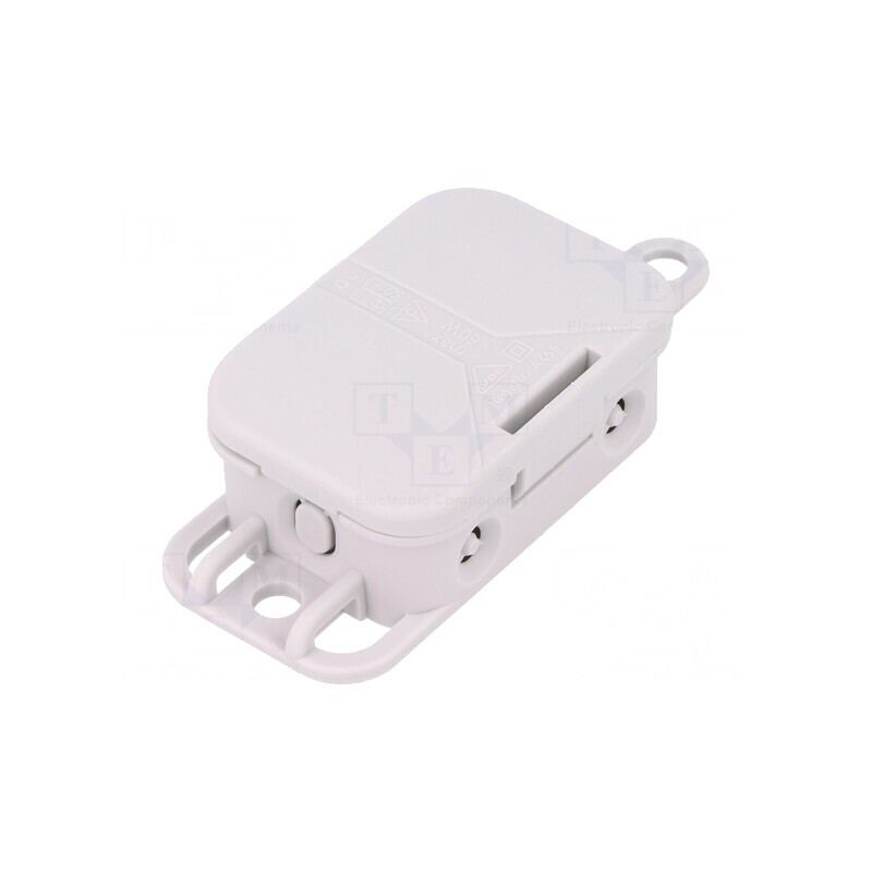 Cutie de conexiuni IP20 gri 40x56x23 mm | Electronic-mag.ro | Componente Electronice