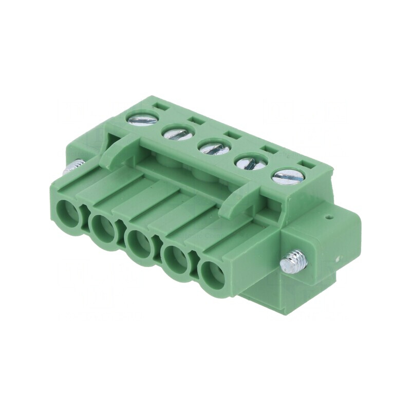 Regletă de Conexiuni Deconectabilă 5 Piste 5,08mm Drept | Electronic-mag.ro | Componente Electronice