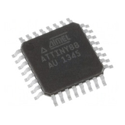 Microcontroler AVR TQFP32 1.8-5.5V DC 28 Întreruperi Externe | Electronic-mag.ro | Componente Electronice