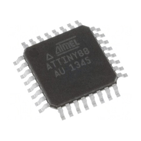 Microcontroler AVR TQFP32 1.8-5.5V DC 28 Întreruperi Externe | Electronic-mag.ro | Componente Electronice