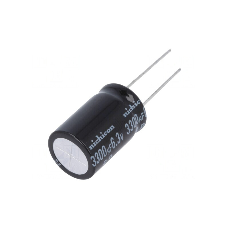 Condensator Electrolitic Bipolar 3300uF 6,3V THT | Electronic-mag.ro | Componente Electronice