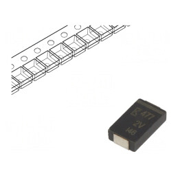 Condensator Polimeric Low ESR 470uF 2V SMD | Electronic-mag.ro | Componente Electronice