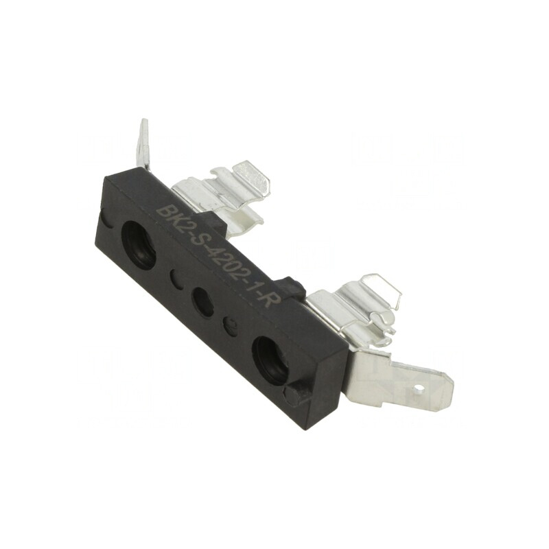 Clemă Siguranțe Cilindrice 25A Neagră 6,3x32mm | Electronic-mag.ro | Componente Electronice