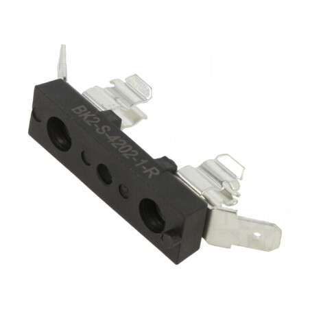 Clemă Siguranțe Cilindrice 25A Neagră 6,3x32mm | Electronic-mag.ro | Componente Electronice