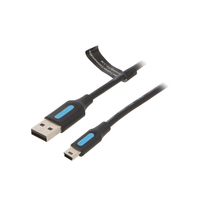 Cablu USB 2.0 A la Mini B 0.25m | Electronic-mag.ro | Componente Electronice