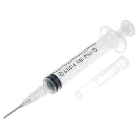 Seringă 3ml cu Ac | Electronic-mag.ro | Componente Electronice