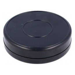 Carcasă Neagră Alarmă ABS 70mm | Electronic-mag.ro | Componente Electronice