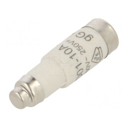 Siguranță gG întârziată 10A 400VAC 250VDC D01 | Electronic-mag.ro | Componente Electronice