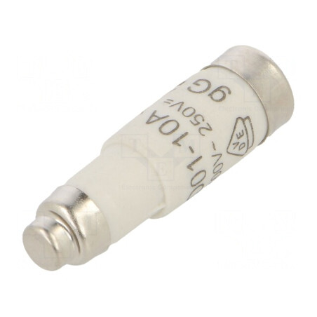 Siguranță gG întârziată 10A 400VAC 250VDC D01 | Electronic-mag.ro | Componente Electronice