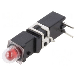 LED Roșu 3.9mm 20mA 60°