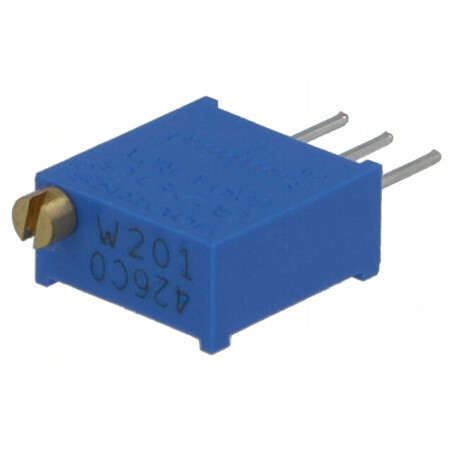 Potentiometru Multitura 200Ω 500mW THT ±10% | Electronic-mag.ro | Componente Electronice