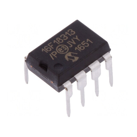 Microcontroler PIC16 3.5kB 32MHz THT DIP8 | Electronic-mag.ro | Componente Electronice