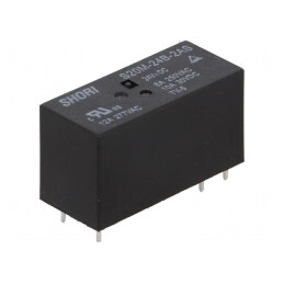 Releu Electromagnetic DPST-NO 24VDC Miniaturale PCB | Electronic-mag.ro | Componente Electronice