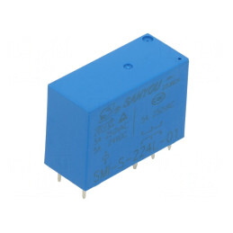 Releu Electromagnetic DPDT 24VDC 8A | Electronic-mag.ro | Componente Electronice