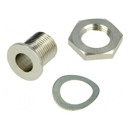 Element de fixare oțel nichelat 6mm argintiu fin | Electronic-mag.ro | Componente Electronice
