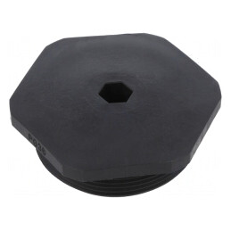 Capac de protecție negru PG36 IP54 poliamidă | Electronic-mag.ro | Componente Electronice