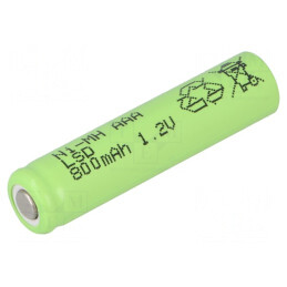Baterie Reîncărcabilă Ni-MH AAA 800mAh 1.2V | Electronic-mag.ro | Componente Electronice