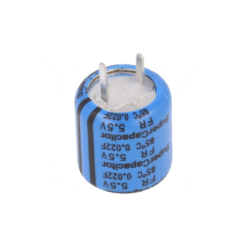 Supercondensator THT 0,022F 5,5V 5,08mm | Electronic-mag.ro | Componente Electronice