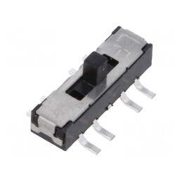 Comutator Glisant 3 Pozitii SP3T 0.3A 6VDC PCB | Electronic-mag.ro | Componente Electronice