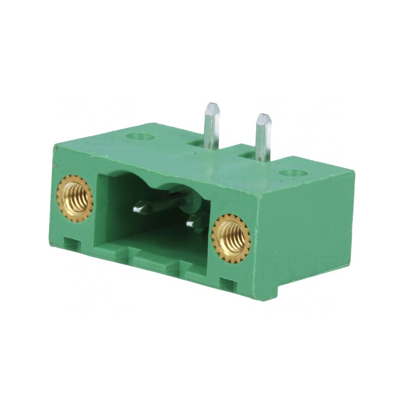 Regletă de Conexiuni Deconectabilă 5.08mm 2 Piste Soclu Tată | Electronic-mag.ro | Componente Electronice