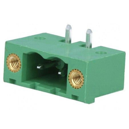 Regletă de Conexiuni Deconectabilă 5.08mm 2 Piste Soclu Tată | Electronic-mag.ro | Componente Electronice