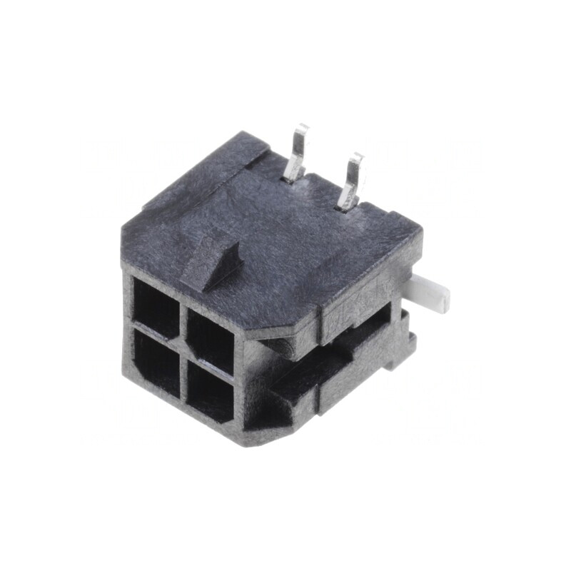 Soclu cablu-placă Micro-Fit 3.0 3mm 4 PIN SMT 5A 600V | Electronic-mag.ro | Componente Electronice
