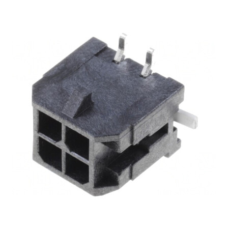Soclu cablu-placă Micro-Fit 3.0 3mm 4 PIN SMT 5A 600V | Electronic-mag.ro | Componente Electronice
