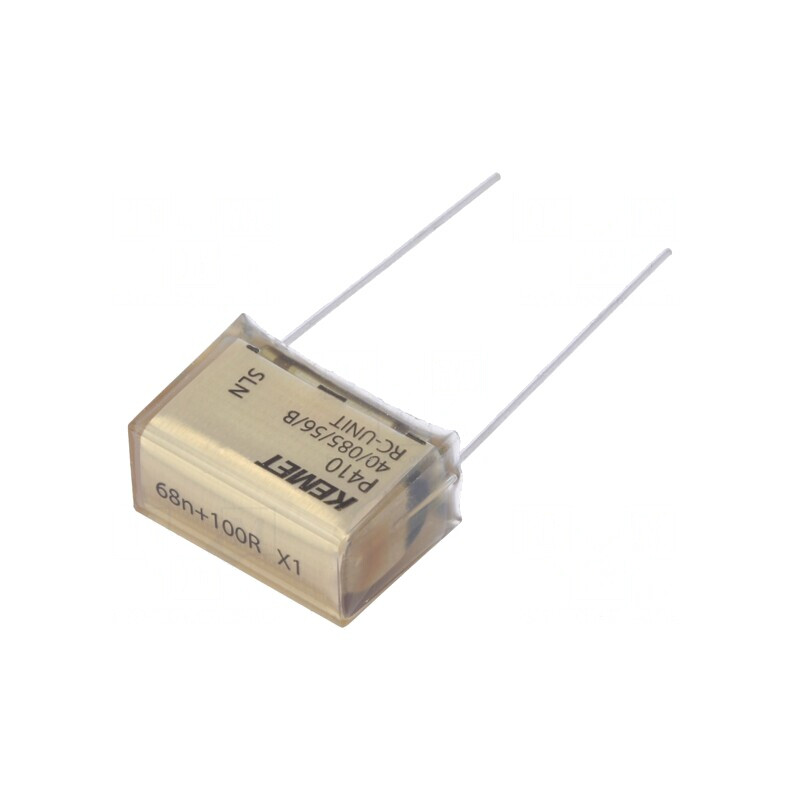 Condensator de hârtie X1 68nF 300VAC THT 20,3mm | Electronic-mag.ro | Componente Electronice