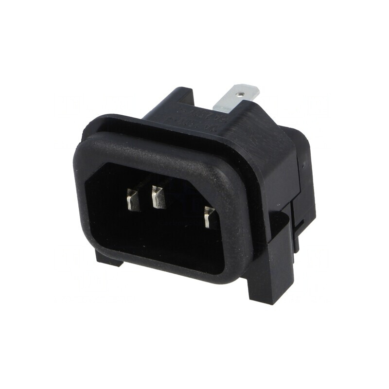 Conector alimentare AC soclu 10A 250V GSP2 | Electronic-mag.ro | Componente Electronice Conector alimentare AC soclu 10A 250V GSP2 | Electronic-mag.ro | Componente Electronice