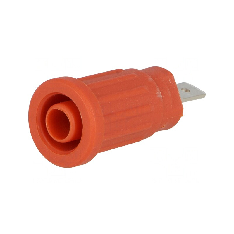 Soclu Banană 4mm Roșu 24A 1kV Nichelat | Electronic-mag.ro | Componente Electronice Soclu Banană 4mm Roșu 24A 1kV Nichelat | Electronic-mag.ro | Componente Electronice