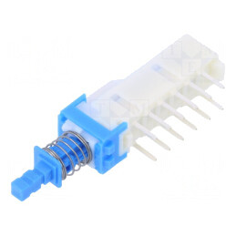 Comutator Acționat Prin Apăsare 4PDT OFF-ON 0.1A 30VDC | Electronic-mag.ro | Componente Electronice