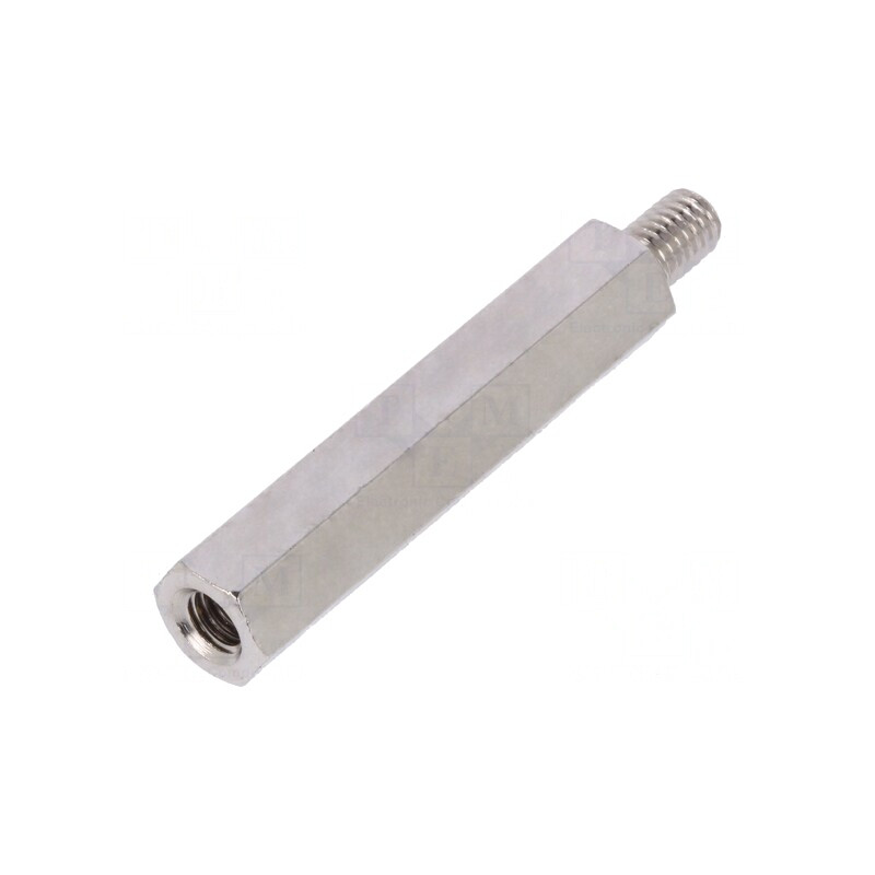 Piuliță-distanțieră filetată 50mm M6 | Electronic-mag.ro | Componente Electronice