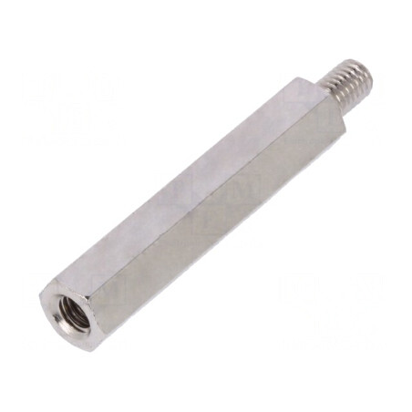 Piuliță-distanțieră filetată 50mm M6 | Electronic-mag.ro | Componente Electronice