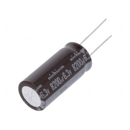 Condensator electrolitic THT 8200uF 6,3V low ESR | Electronic-mag.ro | Componente Electronice