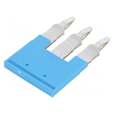 Punte cu șuruburi 3 piste albastră seria A | Electronic-mag.ro | Componente Electronice