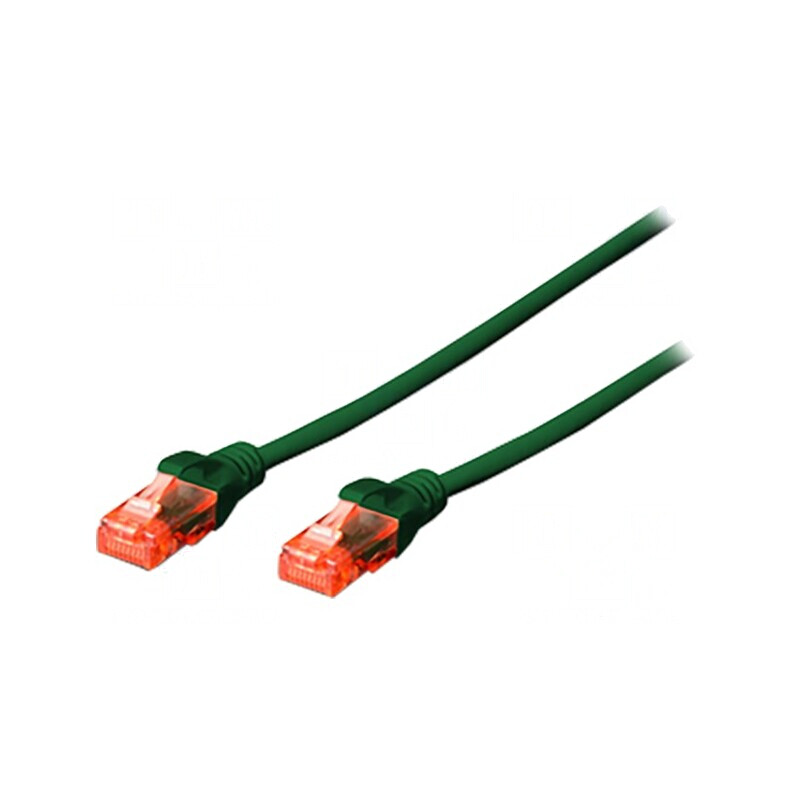 Patch Cord U/UTP Cat6 Verde 1m LSZH | Electronic-mag.ro | Componente Electronice