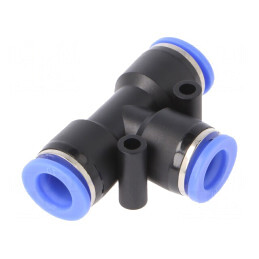Racord Push-in T Ramificat PBT Blueline 0,95-15 bar | Electronic-mag.ro | Componente Electronice