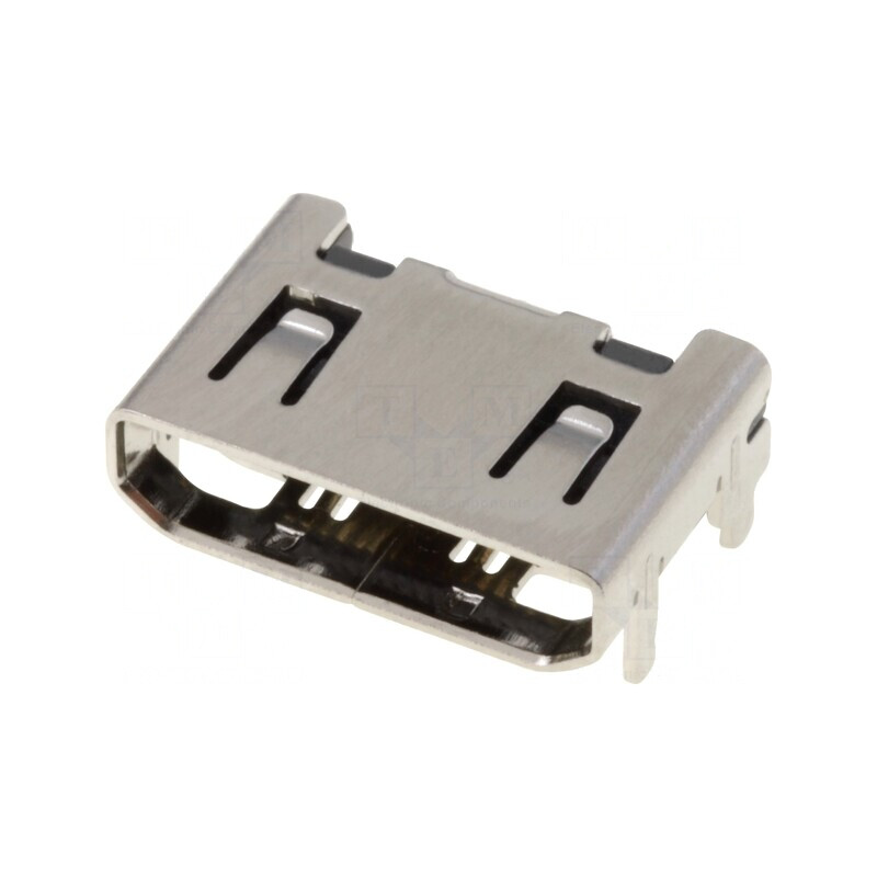 Mini HDMI Soclu 19 PIN Aurit | Electronic-mag.ro | Componente Electronice