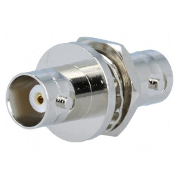 Adaptor BNC Soclu Ecranat Drept | Electronic-mag.ro | Componente Electronice