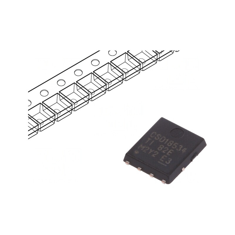 N-MOSFET Tranzistor 60V 50A 77W VSONP8 5x6mm | Electronic-mag.ro | Componente Electronice