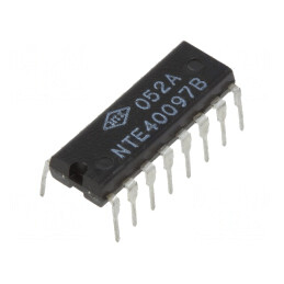 Circuit Integrat Digital Buffer Non-Inversor 6 Canale DIP16 | Electronic-mag.ro | Componente Electronice