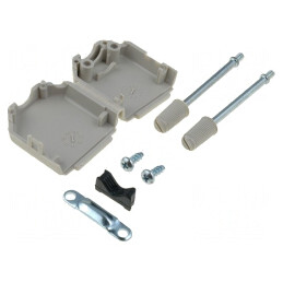 Carcasă pentru Conectori D-Sub 9pin și HD 15pin | Electronic-mag.ro | Componente Electronice