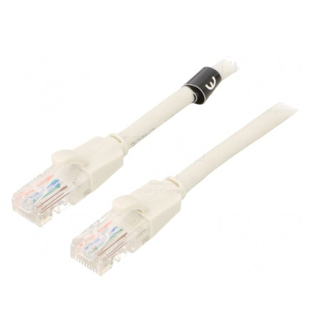 Patch Cord RJ45 U/UTP Cat6 3m Gri | Electronic-mag.ro | Componente Electronice