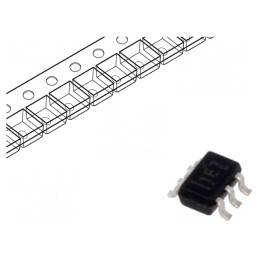 Amplificator de măsurare 45kHz 1 canal 1,7-5,5V 25V/V