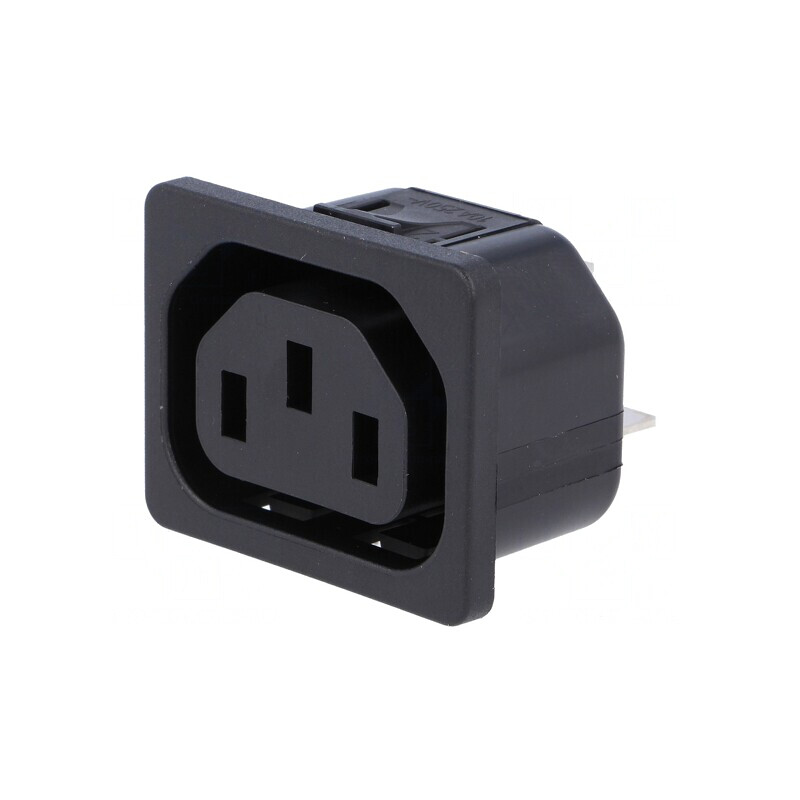 Conector Alimentare AC Soclu Mamă 10A 250V IEC60320 IP30 | Electronic-mag.ro | Componente Electronice Conector Alimentare AC Soclu Mamă 10A 250V IEC60320 IP30 | Electronic-mag.ro | Componente Electronice