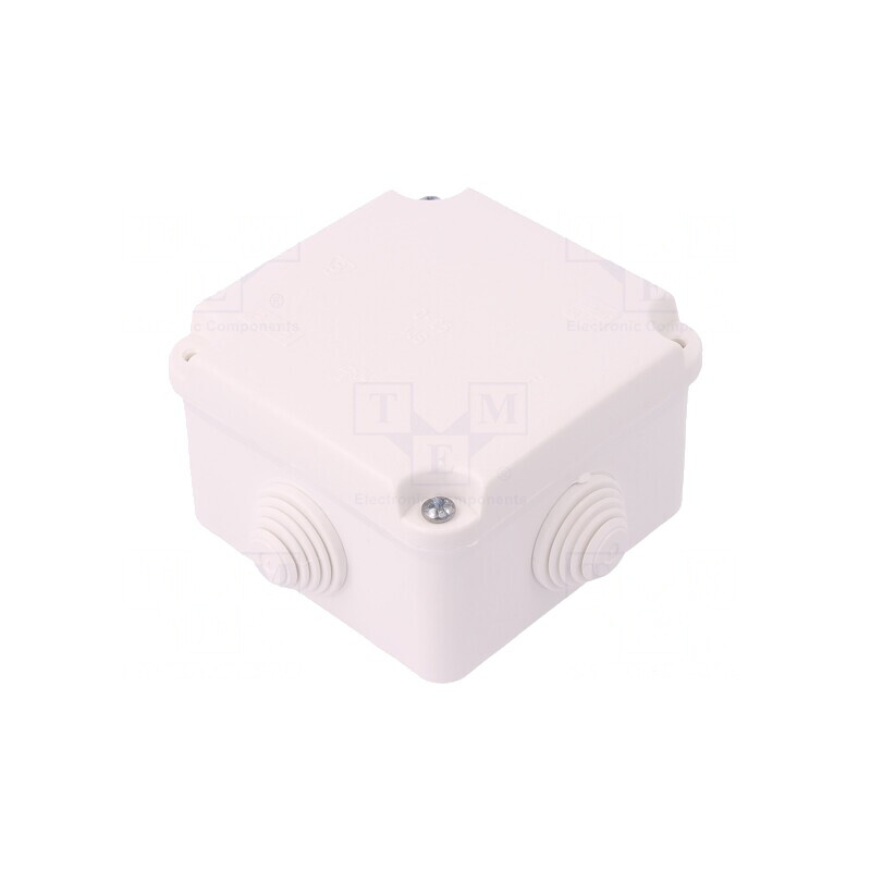 Cutie de conexiuni perete 88mm x 88mm x 60mm | Electronic-mag.ro | Componente Electronice