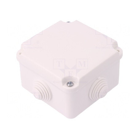 Cutie de conexiuni perete 88mm x 88mm x 60mm | Electronic-mag.ro | Componente Electronice
