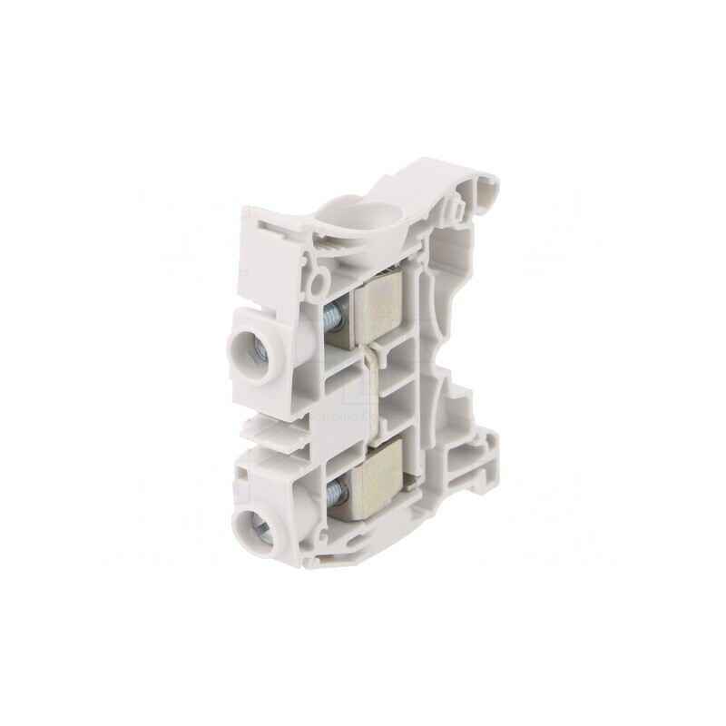 Terminal de Îmbinare Șine 0,5-16mm2 2 Borne Gri 10mm | Electronic-mag.ro | Componente Electronice