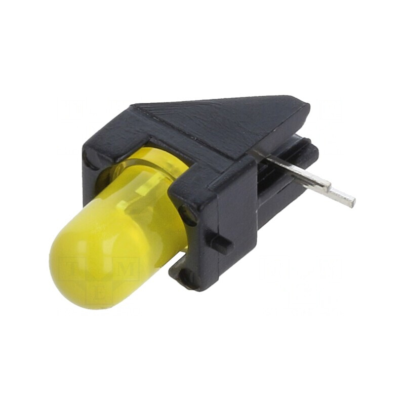 LED Galben 5mm 20mA 60° | Electronic-mag.ro | Componente Electronice