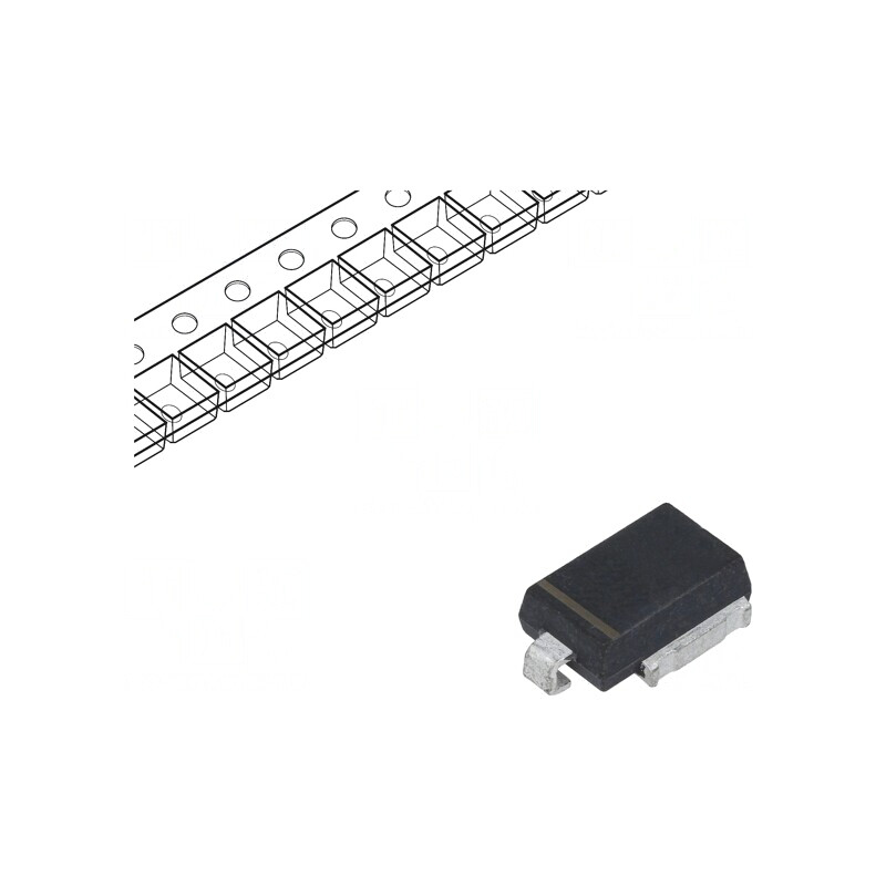 Diodă TVS 6,6kW 15,6-17,2V Unidirecţională DO218AB